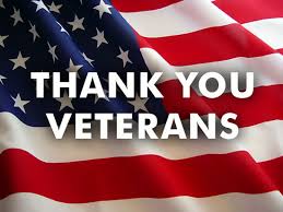 Thank you Veterans